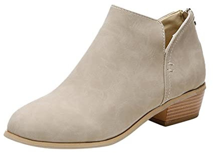 Stivali Gomma Donna Pioggia Tela Stivali Bianco Stivali Moto Donna 40 Stivali Alti Stivali Donna Stivali Sandali Donna con Tacco Eleganti Scarpe da Corsa Donna Offerta C-Cachi 9.99