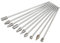 Doppelschnitt Hartmetall Rotationsfräser Set, 10-teilig 3mm Doppelschnitt Stabschleifer Bits Hartmetall Frässtift Rotery Feile für Holzbearbeitung, Bohren, Metallschnitzen, Gravieren, Polieren
