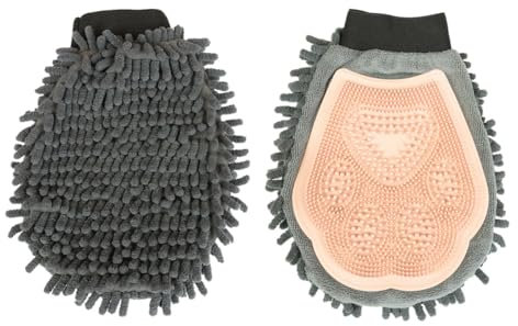 Horses Handschuh Grooming Tool, Zubehör für die Pferdepflege, langlebig, ergonomisch und sicher