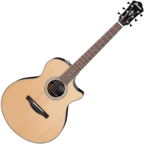 Ibanez AE300ZRJR Natural High Gloss Electro-Acoustic Guitar