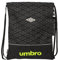 UMBRO LIMA - Mochila Saco Plano Grande, Mochila, Ideal para Niños de Diferentes Edades, Cómoda y Versátil, Calidad y Resistencia, 35x40 cm, Color Negro