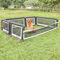 Unikka Dog Fence Inflatable Pet Baby Fence Caravan Camping Outdoor (400x200cm)