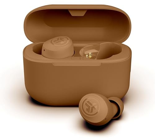 JLab Go Air Pop+ In Ear Kopfhörer kabellos Bluetooth, True Wireless Kopfhörer, 35+ Std Headphones, kabellose Ohrhörer, Earbuds mit Mikrofon, USB-C Ladebox, Dual Connect, EQ3 Sound, Tone 7572