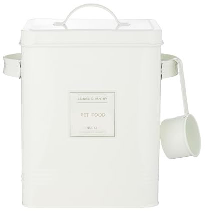 Typhoon Living Cream Bulk Storage with Labels 6 Litres
