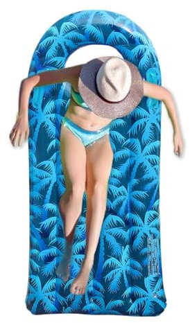 Surf-Float-Board, aufblasbares Bodyboard mit Griffen,Schwimmendes Bodyboard mit Griffen - Surfendes Schwimmwasserbrett für Rasenrutschen-Schwimmbecken