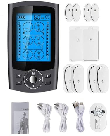 Estimulador muscular para aliviar las molestias,Masajeador muscular eléctrico, Masajeadores Eléctricos Estimulador Muscular, Masajeador muscular con 36 modos de masaje, estimulador de nervios para mas