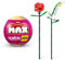 Colección de Bloques de construcción MAX Premium Flowers (Lily of Valley and Rose, 1 cápsula) de ZURU(hasta 243 Piezas; 2 Flores por cápsula; 10 diseños para coleccionar).