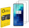 Shunwige [2 PCS] Gehärteter Glas-Bildschirmschutz,Designed für OnePlus 7T Pro,Gehärtetes Glas/Kratzfest/Nur Displaybereich abdecken