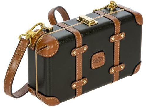 Brics Bellagio - Umhängetasche 20 cm recycelt olive