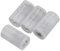 4pcs AA to Size D Battery Adapters Holder Converter Cases Plastic Battery Converter for Electronics and Emergency Situations 2xAA to 1xD Conversion