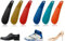 6 Chausse-Pieds Plastique 16cm, Poignée Courte, Trou de Suspension, Évite Plis, Toutes Chaussures.