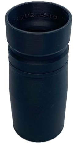 Maker Fixer Male Dust Extraction Adaptor Compatible with DeWalt AirLock, 25mm-100mm OD Outer Diameter, Various Sizes (Male OD 45mm (1.75))