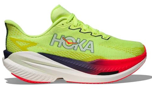 Hoka Damen Mach X 3, Neon Yuzu/Tintenfisch Tinte, 8