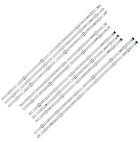 HCGX Replacement LED Backlight Strips for 60 TV: 60UJ630V, 60UJ634V, 60UJ6050, 60UJ6300 (60UJ63_UHD_A/B/C/D) - 10