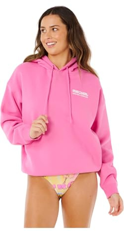 Rip Curl SURF Puff Heritage Hoody SUPER PINK