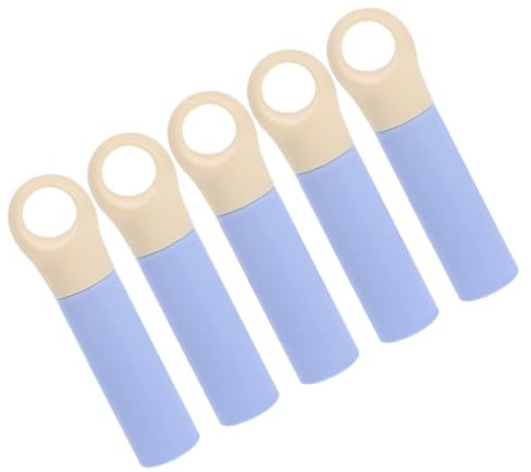 Garneck Manico di Ricambio per Scopa, Maniglia in Plastica, Diametro Interno 22mm, 5 Pezzi, Facile da Sostituire per Casa e Strumenti di Pulizia