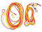 US Games Double Dutch Ropes, 16-Foot (One-Pair)