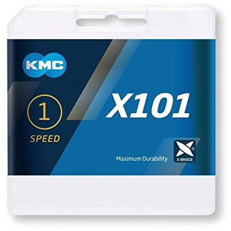 KMC X101 Kette, Silber, 112 Link