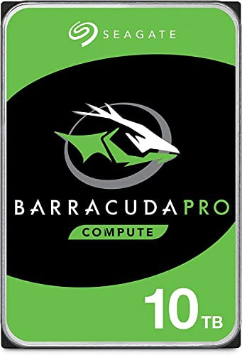 Seagate Barracuda Pro Desktop 10TB Interne Festplatte 3.5 Zoll Sata 6Gb/s 256MB, ST10000DM0004 (Reacondicionado)