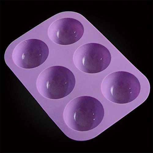 Aeromdale Demi-Boule Sphere Cake Muffin Pâtisserie Jello Silicone Moule Pan Plateau Bakeware 5cm Dia Ice Cube Plateau Moule