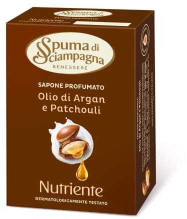Spuma di Sciampagna Parfümierte Seife Argan- und Patchouliöl 90 g