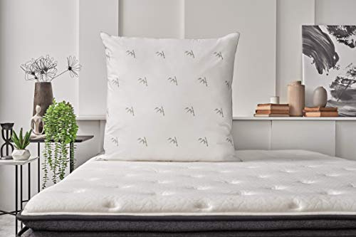 Yatas Bamboo-Kissen 80x80 cm-Creme-Öko Tex-Zertifiziert