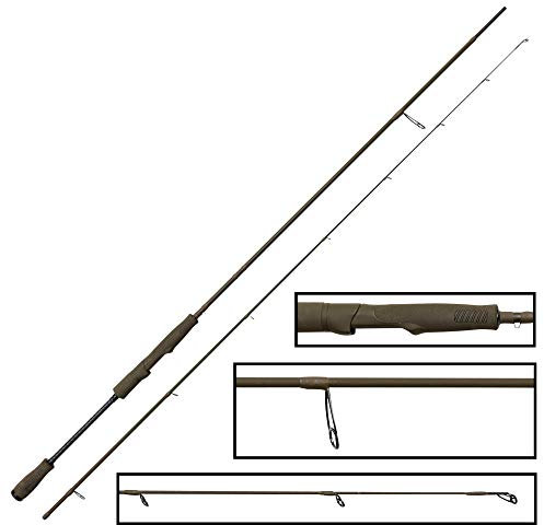 Savage Gear SG4 Ultra Light Spiel Spinnrute - Hochempfindliche Carbonrute für Süßwasserangler, ideal für Forellen und Barsche in Flüssen, Seen und Bächen, Präzisionswurf 1.98M 3-10G