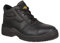 Iron Mountain Unisex Workwear Steel Toecap & Midsole S3 SRC Leather Safety Ankle Boot, Black, UK 4 / EU 37