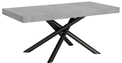 Itamoby, Tisch Famas Ausziehbar Beton 90 x 180 ausziehbar 284