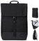 Johnny Urban Laptop Rucksack Damen & Herren & Herren Schwarz - Mika - Moderner Notebook Backpack für Schule, Uni, Fahrrad - 14L - Stylischer Backpack - Wasserabweisend