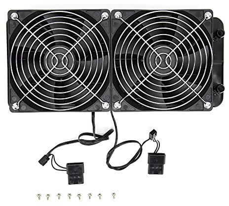 Radiatori di Raffreddamento Ad Acqua da 240 Mm, Dissipatore di Calore in Lega di Alluminio del Dispositivo di Raffreddamento della CPU, Dissipazione Rapida del Calore, Radiatore Raffreddato Ad Acqua P