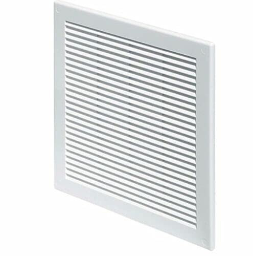 Prostko LTD White Air Vent Grille - 300mm x 300mm / 12'' x 12'' - Ventilation Duct Louvre Cover.