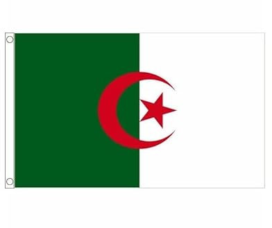 FlagSuperstore Algerien-Flagge, groß, 150 x 90 cm