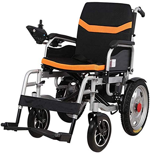 ERNP Portable Folding Heavy Duty Electric Mobility Wheelchair,lightweight Power Chair; Joystick Motorized Wheelchairs,scooter, For Disabled Elderly,portable