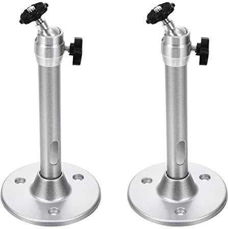 Milisten 2pcs Projector Mount Bracket Holder Versatile Ceiling Wall Installation Compatible Projector Models Design for Easy Setup Fine Workmanship for Optimal Projection