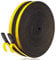 Nastro Autoadesivo in Schiuma, 6mm(Larghezza) x 3mm(Spessore), Guarnizione in Gomma per Porte e Finestre, Anti Freddo, Rumore e Collisione, Lunghezza Totale 20M, Nero