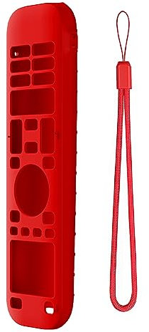 CRGANGZY Remote Control Protective Case for Hisense EN2A30 EN2P30H EN2J30H,Anti-Slip Silic Remote Control Cover for Hisense TV Shoproof Washable th Anti-Lost Lanyar