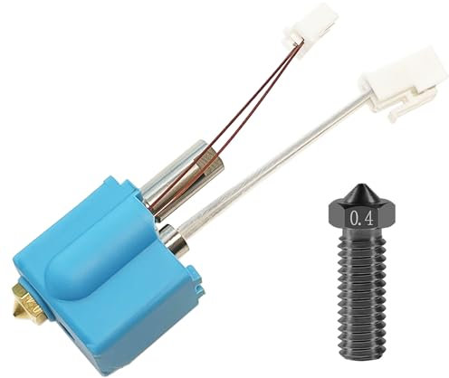UNIXYZ Upgrade Hotend für Artillerie Sidewinder X1 X2 Genius und Pro 3D Drucker Teile Alle Metalldüse Heizblock Thermistor Kits