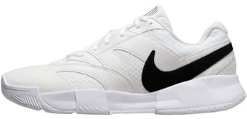 NIKE Herren Court Lite 4 Sneaker, White Black Summit White, 37.5 EU