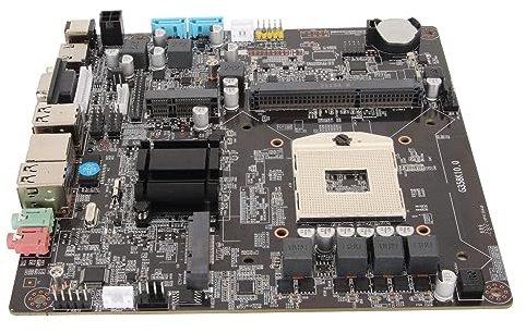 HM65 ITX Motherboard LGA 988 DDR3 für2 3rd für SNB IVB für I3 I5 I7 PGA CPU Gaming PC Motherboard, DDR3 16 GB, Micro ITX Formfaktor, Erweiterungsflexibilität