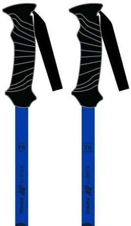 K2 Skis Skistöcke Unisex – Erwachsene Power Aluminum - Blue - 10K3003