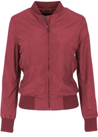 Urban Classics Damen Ladies Light Bomber Jacket XXL Burgundy