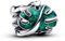 Amuefer Green Monstera Leaves Charms für Armbänder 925 Sterling Silber mit Cubic Zirkonia Anhänger für Halsketten Geburtstag Weihnachten Schmuck Geschenke für Frauen