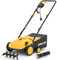 ZEGJAW Dethatcher elettrico e scarificatore, 33 cm, con sacchetto di raccolta da 30 l
