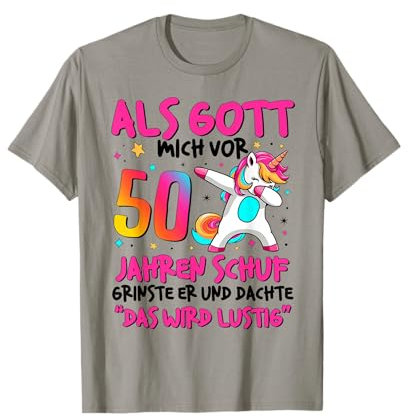 50 Geburtstag Frauen 50 Jahre Frau 50Er Das Wird Lustig T-Shirt