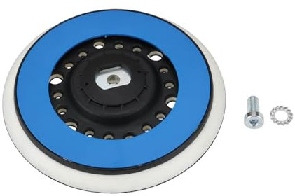 SG Store Almohadilla de Soporte de 150 mm Perno M8 Incluido Compatible con Rupes BigFoot Compatible con LHR21 ES Compatible con MARK 2,3 Almohadilla de Lijado para Pulidoras Dura