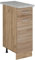 Vicco Küchenunterschrank R-Line, Schubladenschrank für die Küche, Sonoma, 30 cm AP Marmor