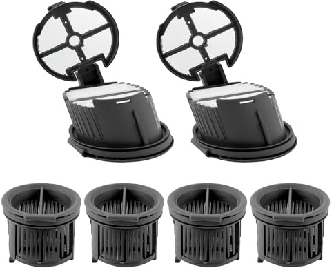 (6 Stück) H14 Pro Ersatz-HEPA-Filter Kompatibel mit Dreame H14 Pro/ H14/ H14 Dual Akku-Nass-/Trockensauger, Staubsaugerfilter