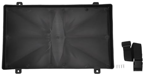 Porta della Batteria per Batteria 12 V per Batteria a Batteria Marina con Cinturino per il Rimorchio per (210x210x135cm/82.7x82.7x53.1in)