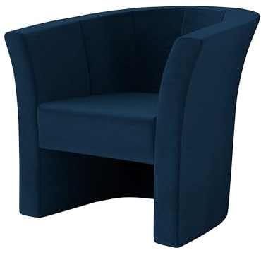 Mirjan24 Cocktailsessel Noliaw, Design Polstersessel Clubsessel Bürosessel Relaxsessel Loungesessel Einzelsessel Sessel Club Möbel (Kronos 09)